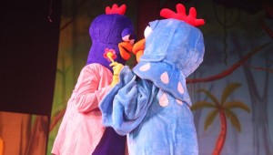 1- galinha pintadinha e galo carijo teatro rio de janeiro