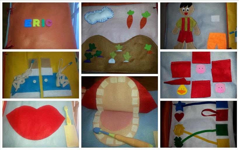 O Quiet Book (Livro Interativo) da Imaginapanos