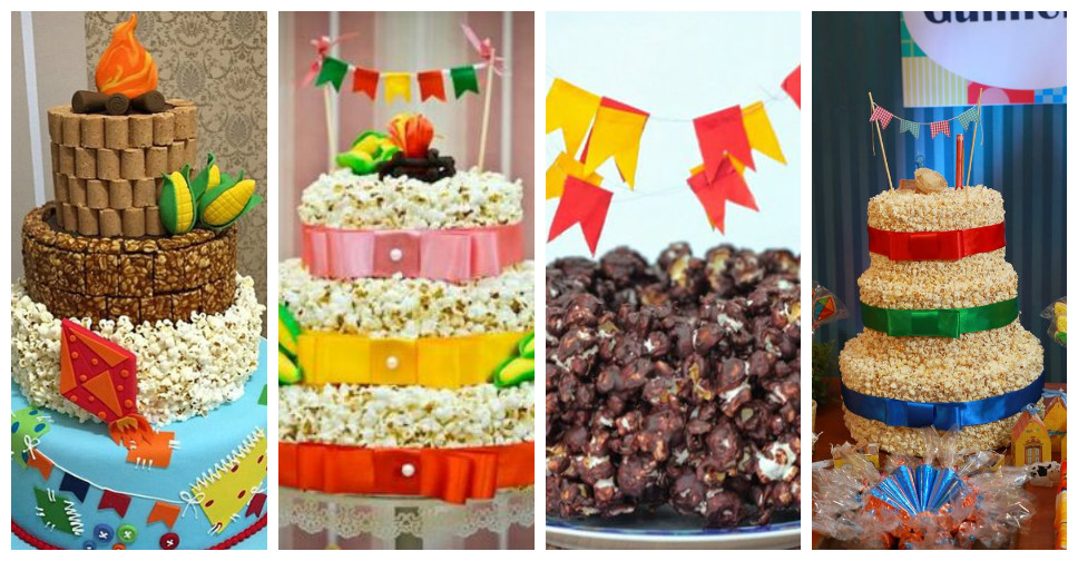 Bolo de Pipoca Para Festa Junina