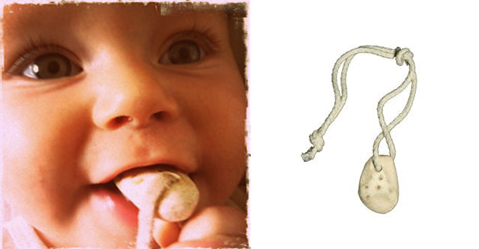 Mordedor de Raiz de Íris Para a Dor da Dentição