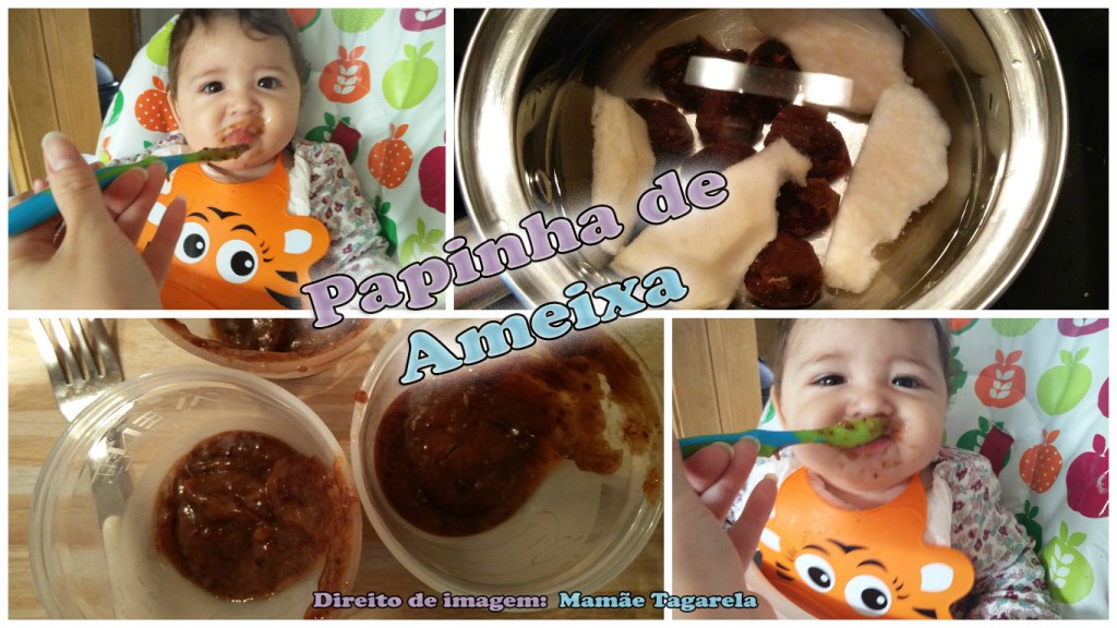 Papinha de Ameixa com Pêra – Fácil e Rápida