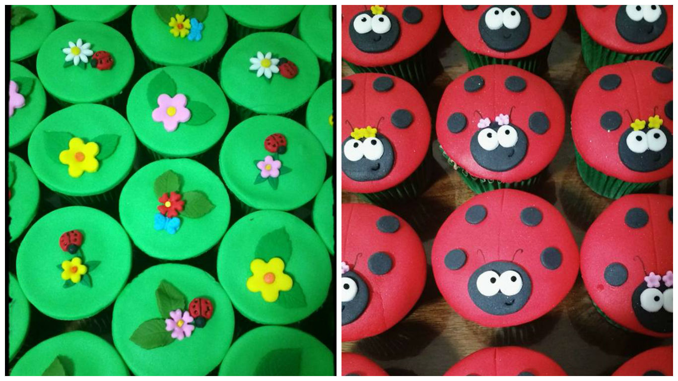 cupcake festa da joaninha