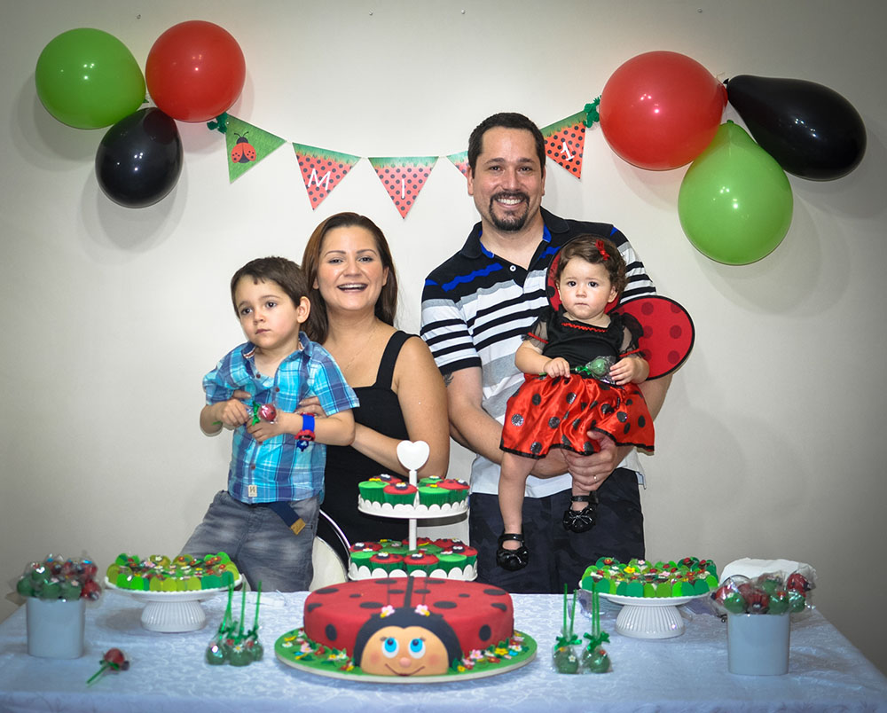 festa da joaninha no jardim