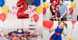 festa o show da luna aniversario lindo da mia de 2 anos