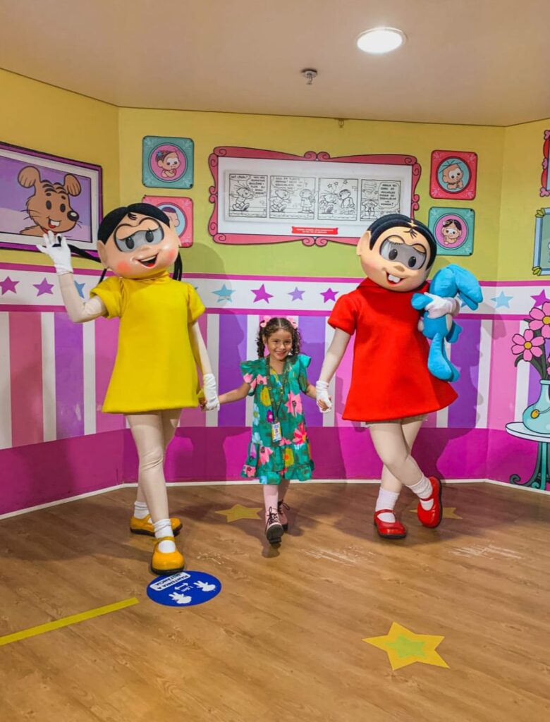 Parque da Mônica: Diversão inclusiva garantida. 